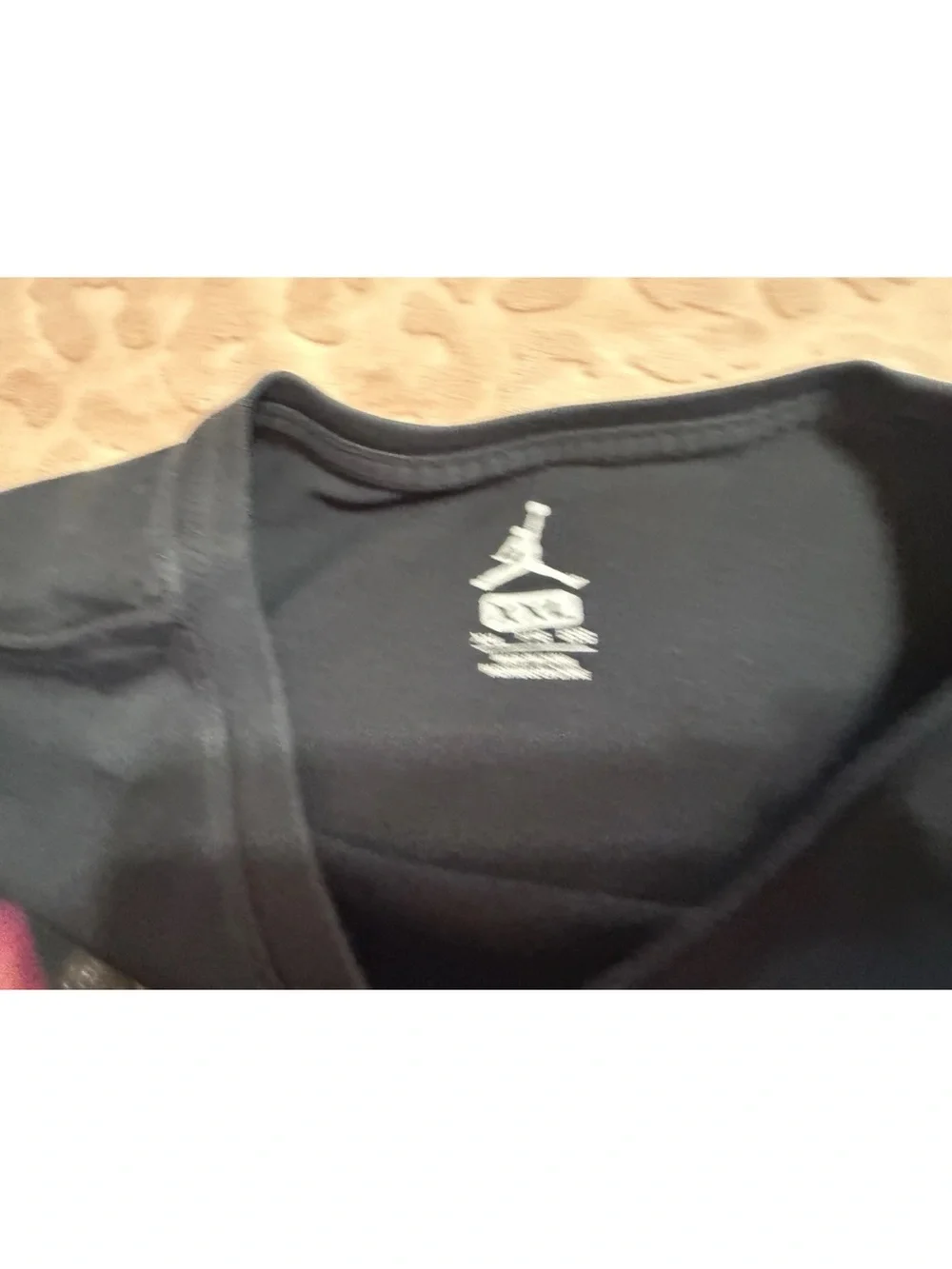 Air Jordan Men’s Black Short Sleeve Shirt! Size XXL
